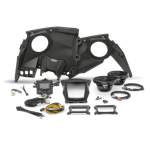 ШТАТНАЯ АКУСТИЧЕСКАЯ СИСТЕМА ROCKFORD FOSGATE НА BRP X3 (STAGE2)