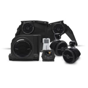 ШТАТНАЯ АКУСТИЧЕСКАЯ СИСТЕМА ROCKFORD FOSGATE НА BRP X3 (STAGE4)