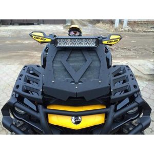 Вынос радиатора алюминиевый квадроцикла Outlander G2 1000 AL (черный)